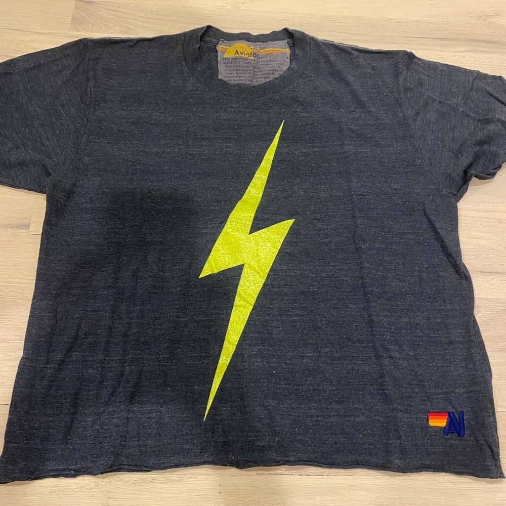 Aviator nation lighting bolt tee⚡️
